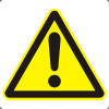 Знак W09 Внимание. Опасность (прочие опасности) (пленка 200х200 мм)